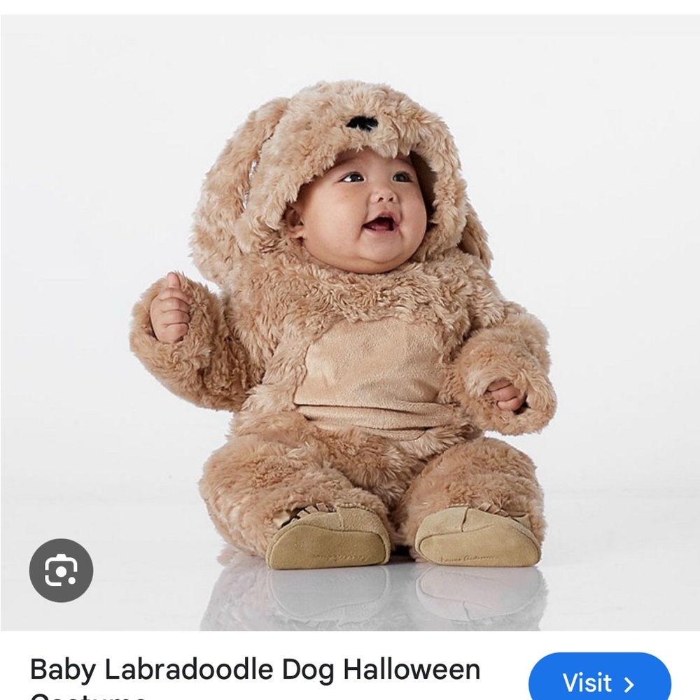 Pottery Barn Kids Tan Baby Costume